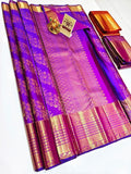 KANCHIPURAM PURE WEDDING SILK SAREES