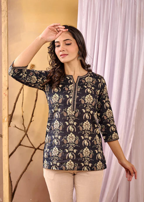 PREMIUM COTTON SHORT KURTIS