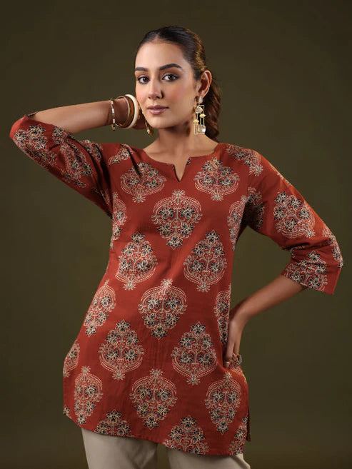 Printed Cotton Kurtis