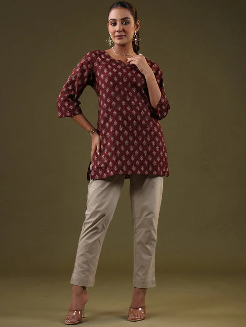 Printed Cotton Kurtis